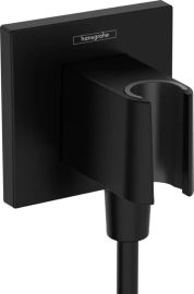 Maska za izliv tusa zidna sa drzacem tusa - HANSGROHE FIX-FIT E (mat,black) (26889670)